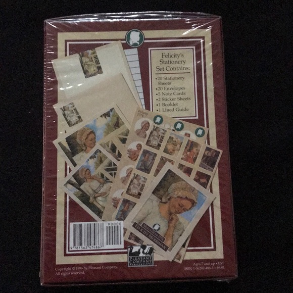 American Girls Collection Felicity’s Stationery - Picture 2 of 2